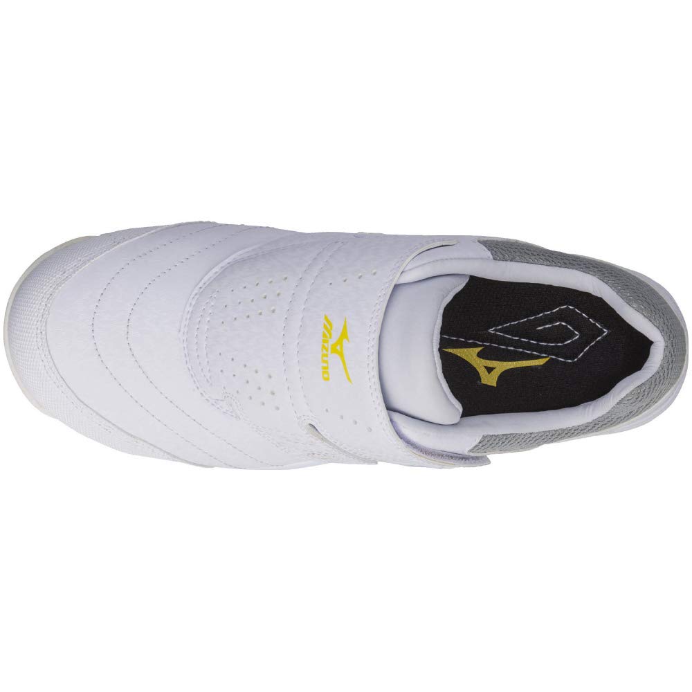 Mizuno Almighty AS Safety with JSAA Standard Work Size 29 3E Shoes, Lightweight, Anti-Static, Strap, (Type A), White, Cm,