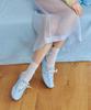 [Khiho] Skia Pinking Shirring Sneakers K26-SH010