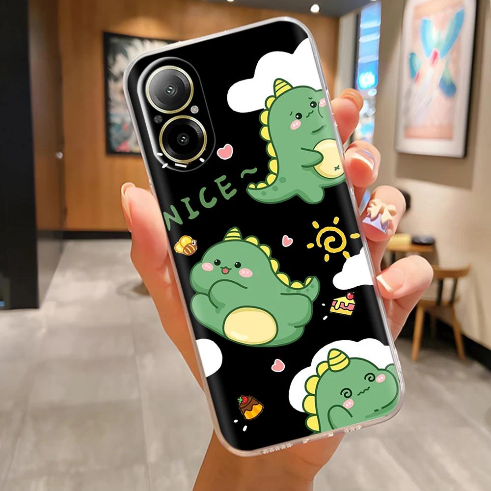 For Oppo Realme C67 4G Case Phone Case Pretty Butterfly Patterns Soft Slim TPU Clear Silicone Bumper For Realme C67 4G RealmeC67