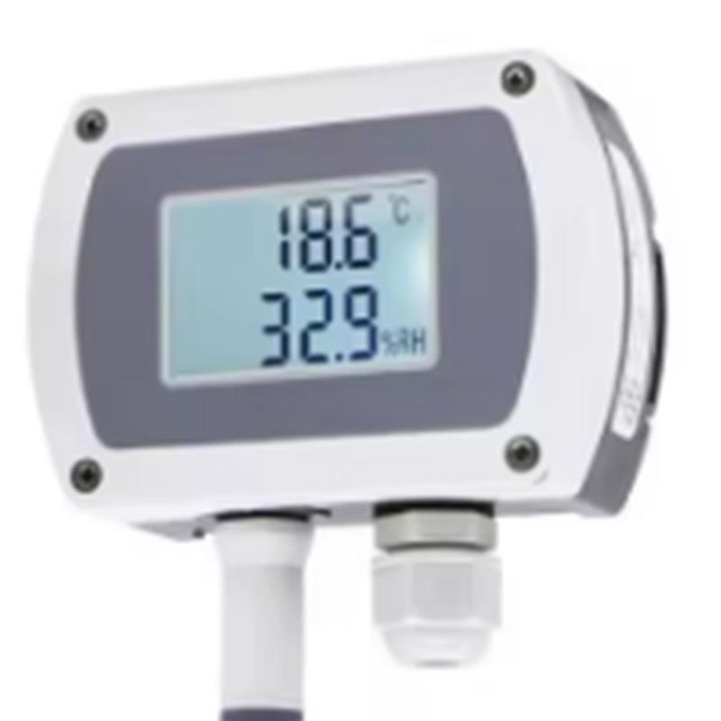 A25F-RS485 Modbus Temperature And Humidity Transmitter Sensor Wall-Mounted With Display Track Installation