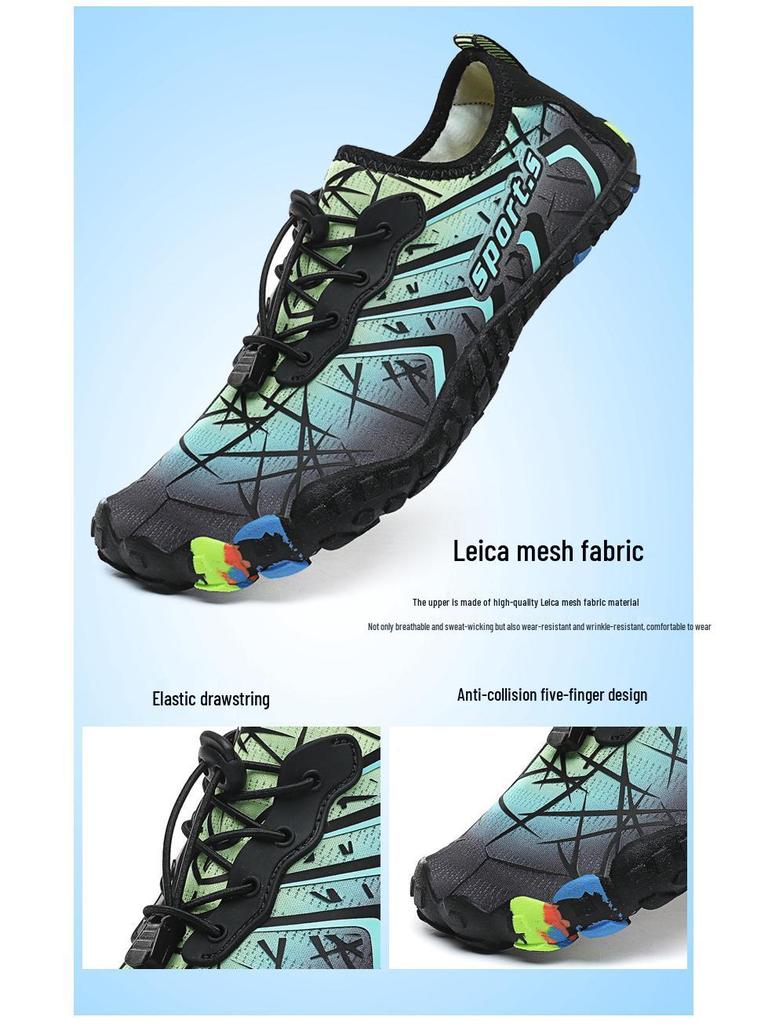 Unisex Outdoor Soft Sole Swimming and Hiking Shoes for Beach and Snorkeling.
