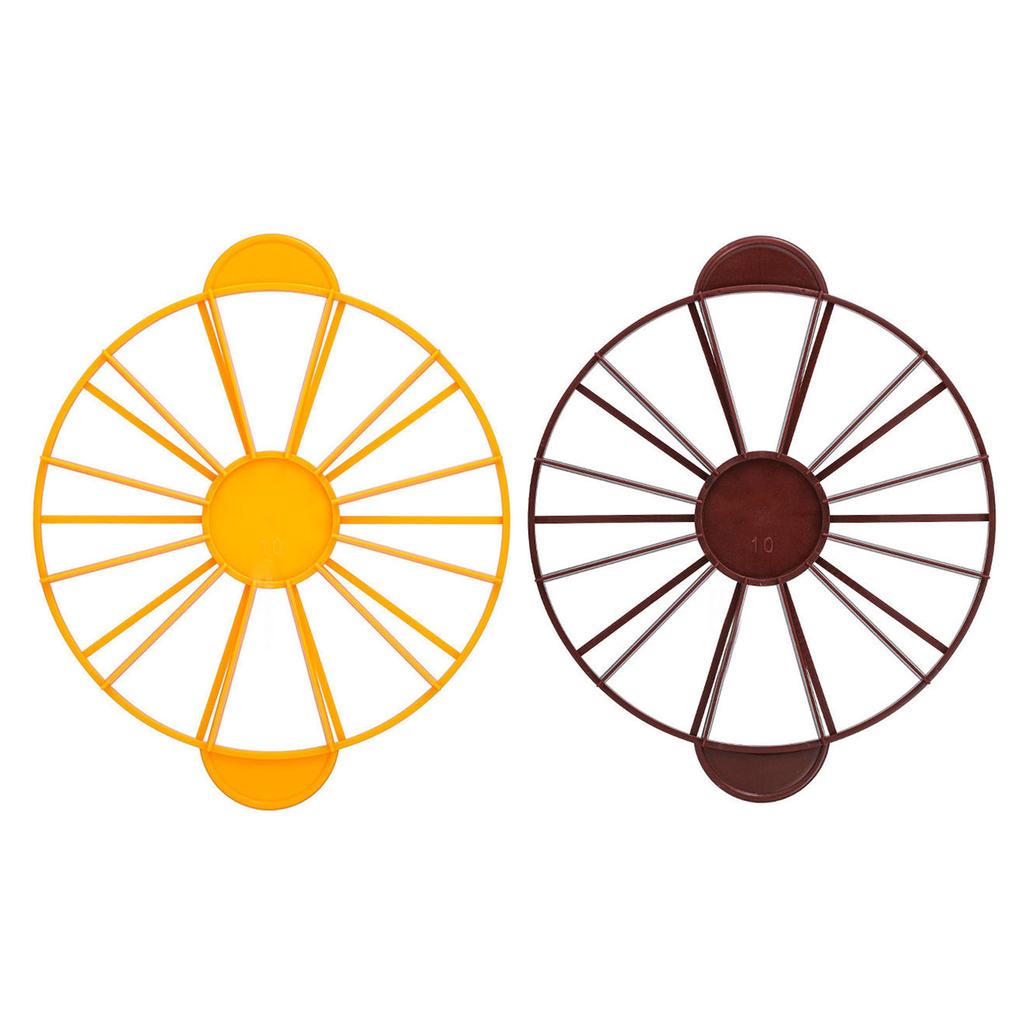 Cake Portion Marker Food Grade Round 10/12 Piece Cake Slice Marker Equal Portion Cutter Bread Cake Divider Baking Tools