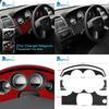 Real Soft Carbon Fiber Interior Trim Sticker for Dodge Magnum Charger 2008 2009 2010 Car Accessories Dashboard Center Console
