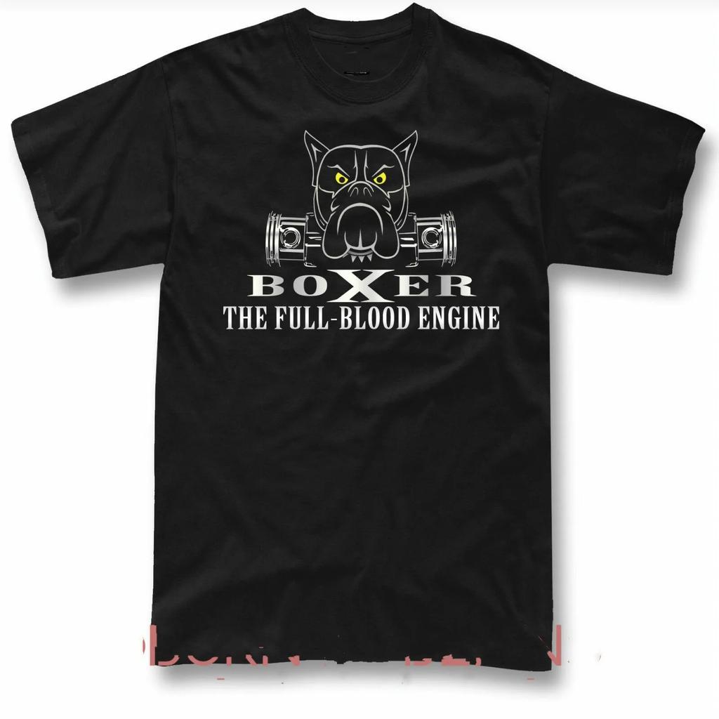 Boxer Engine Fashion Design Turbo Fans TShirt Summer Cotton Short Sleeve ONeck Unisexs T Shirt New S3XL