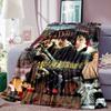 Harry Potter Movie Print Blanket Warm  Comfortable Flannel Blanket for Bedrooms, Sofas, Beds, Chairs, Picnics, Travel -LXR32