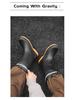 Men's Waterproof Non-Slip Mid-Calf Rain Boots - Korean Style Fashion for All Seasons