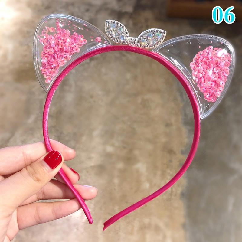Baby Girls Hairband Cat Ears Headband Princess Head Wrap Hair Band Kids Hair Accessories