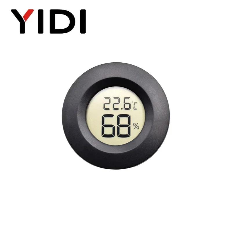 NEW LCD Digital Thermometer Hygrometer, Conversion Incubator Aquarium Temperature Humidity Gauge Meter Probe Sensor Detector