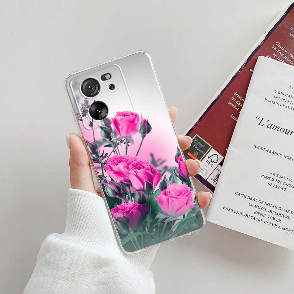 For Xiaomi 13T Pro Case Clear Coque Soft Silicone Transparent TPU Cover For Xiaomi Mi 13T Pro Phone Case For Xiaomi Mi 13T Funda