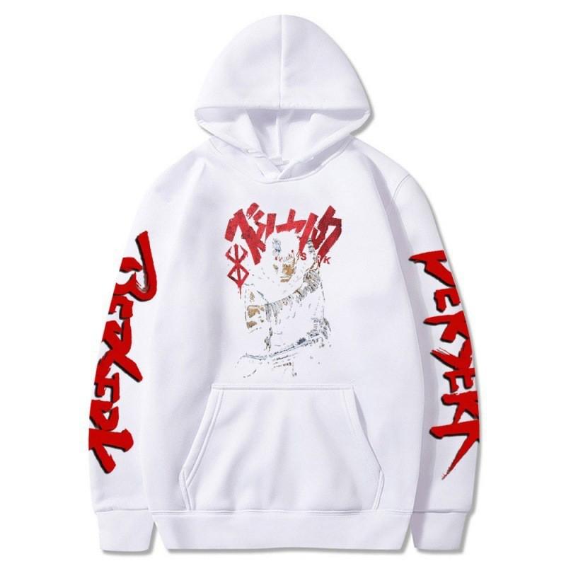 Griffith Berserk Anime Hoodie Unisex Casual Long Sleeve Pullover Sweatshirt With Printed Design