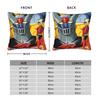 Ufo Robot Grendizer Pillowcase Printed Polyester Cushion Cover Decorations Throw Pillow Case Cover Bedroom Square 40*40Cm
