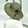 Unisex Breathable Mesh Panel Bucket Hat, Spring Summer UV Protection Sun Hat, Lightweight Outdoor Cap for Work Travel Hiking