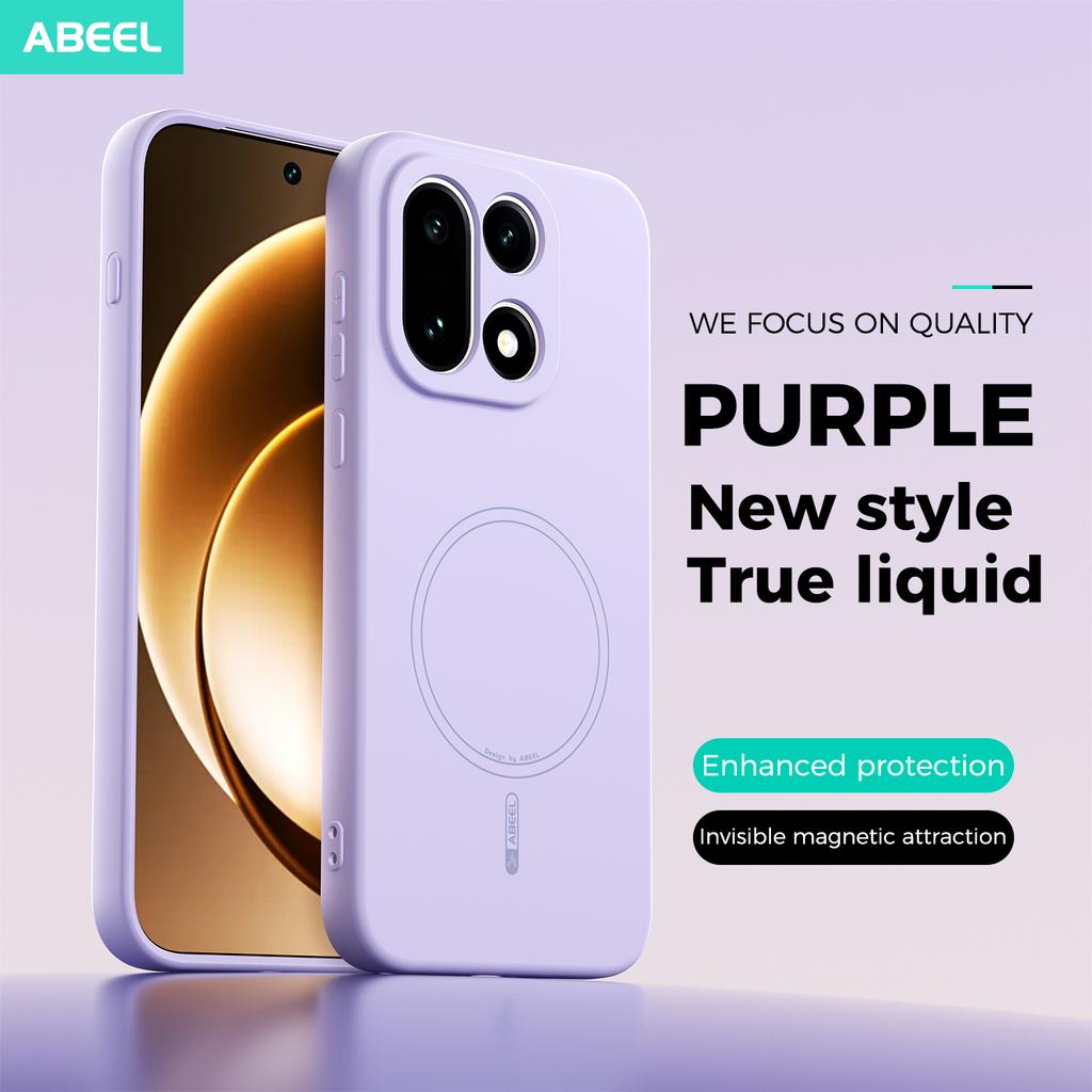 Pro pouzdro na telefon OnePlus 15 13T 13S 15R Magnetický pocit kůže Tekutý silikon Odolné proti pádu Odolné proti nárazům Kryt pro OnePlus 15 ACE 6
