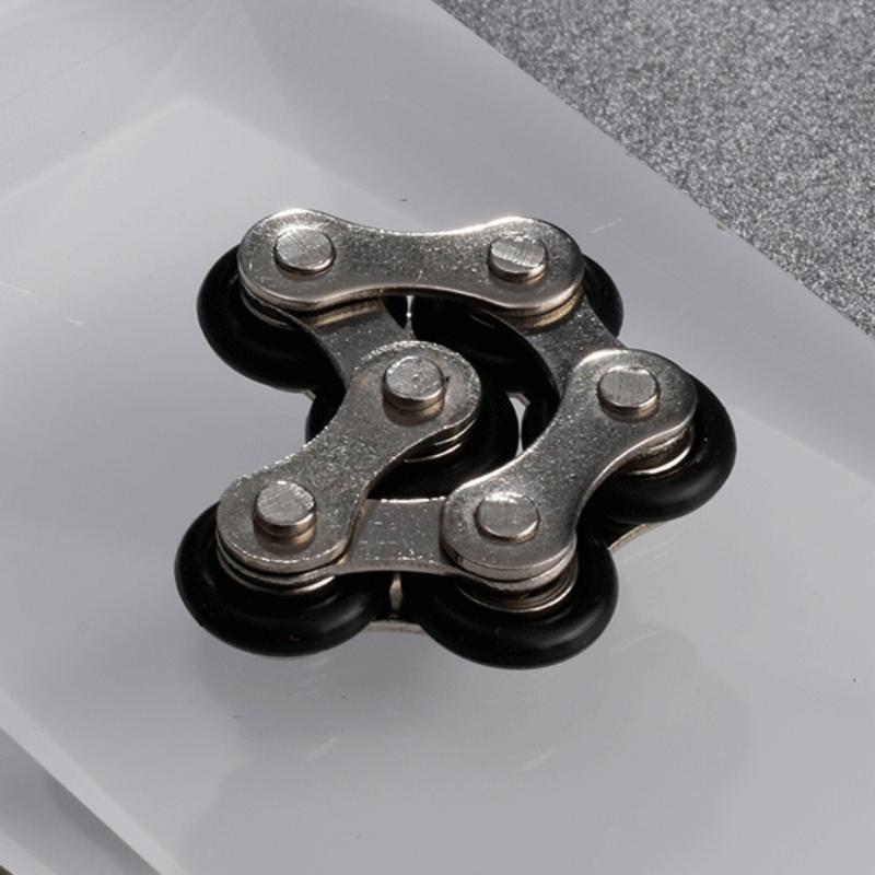 Rullekjede Fidget Toy Stress Reducer Bike Chain Fidget Leker Perfekt for ADD, ADHD, angst og autisme