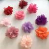 20pcs DIY Chiffon Flowers Mesh Floral Craft for Wedding Dress Hat Material Decor