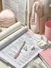 1pc Vintage French Style Ballet Shoes Shaped Handmade Pencil Case Makeup Pouch,Portable Exquisite Multifunctional Storage Bag