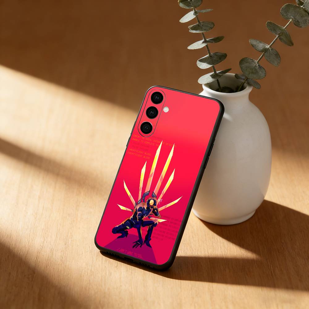 U-ULTRAKILL the world looks red  Phone Case For Samsung Galaxy A20,21s,22,31,32,52,53,72,73,80,91 Soft Black Shell