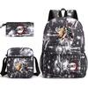 ONE PIECE heat transfer schoolbag primary school student printed backpack large capacity backpack backpack pencil case