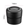 Car Ashtray with Lid Portable Ash Tray with LED Light Mini Car Trash Can Multi-Function Pop Up Ashtray for Car Travel Agency