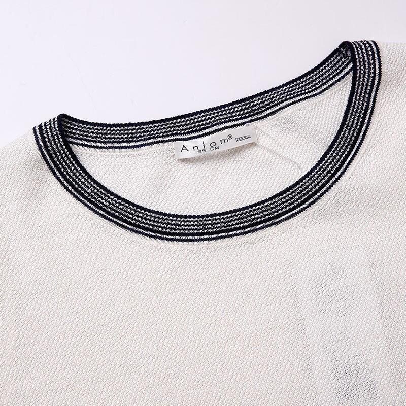 Anlom Women's Slim-Fit Color-Block Knit Sweater