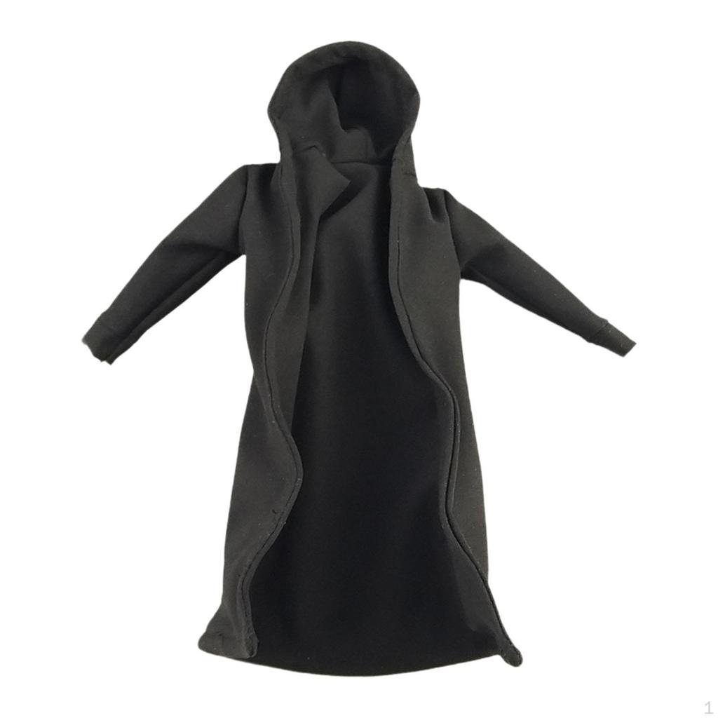 1/12 Scale Male Coat Model Windbreak Stylish Decoration Clothes Accessories Miniature