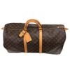 Used Louis Vuitton Monogram Keepall 60 M41422 Boston Bag Canvas Brown Authentic 13130