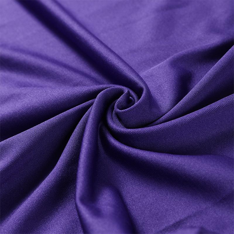Purple Hollow Dress Sexy Exposed Belly Women Pleated Bow Long Sleeved V-Neck Slim Wrap Hip Dress 2025 New Summer Fashion