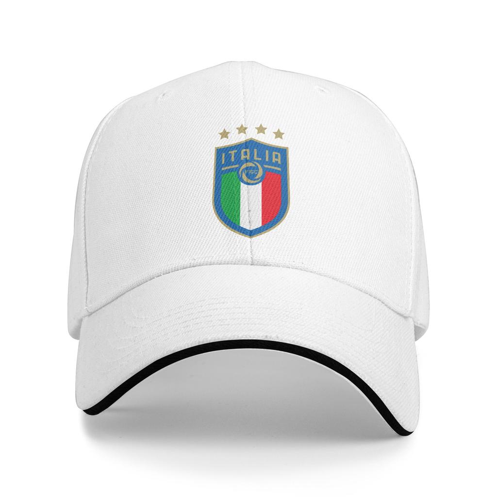 Custom Punk Italia Figc Baseball Cap for WoUnisex Unisex Breathable Italian Football Gift Dad Hat PerforUnisexce Snapback Hats