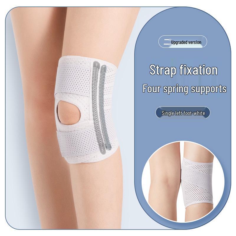 Adjustable Japanese Knee Pads for Cross-Border Sports: Meniscus Support, Patellar Strap, Ideal for Running and Basketball.