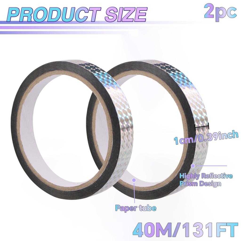 Ruban Décoratif Laser Auto-Adhésif Bricolage Paillettes Fête Emballage Cadeau Décoration Maison Ruban Autocollant Estampage à Chaud Ruban Or Argenté