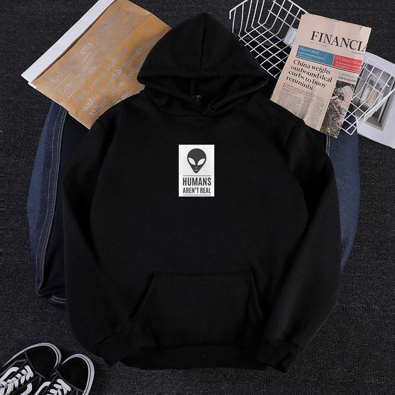 color block japanese wave printed long sleeve leisure hoodie