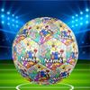 Custom Name Personalized Game Rainbow Friends Print Size 5 Soccer Ball Training & Match Football, for Team, Kicking, Gift for Football