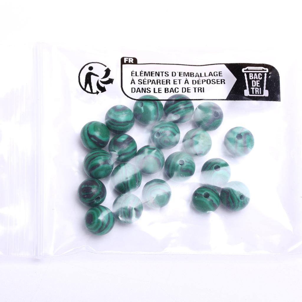 60-20pcs 4/6/8/10mm For Jewelry Making DIY Necklaces Peacock Gemstone Beads Loose Beads Accessories Round Natural Stone Delicate Jewelry