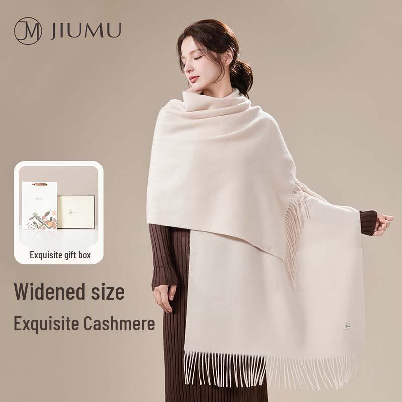JIUMU Women s Warm Wool Shawl Scarf SH010 One Size