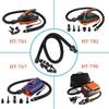 Sada adaptérů pro vysokotlaké ventily nafukovacích předmětů Adaptéry pro vzduchová čerpadla Rychlospojka pro vybavení pro vodní sporty a Outdoor