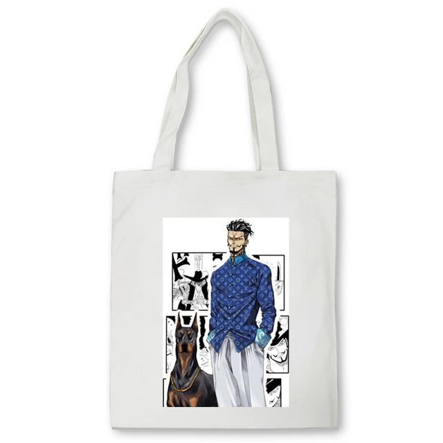 One Piece Shopping Bag Anime ZORO Graphic Print Canvas Bag Teenage Students Reusable Shopper Handbag Bag Women's Bag Bolsas