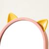 Cute Desktop HD Vanity Mirror Cat Ear Single Side Makeup Mirror Multifunctional Adjustable Makeup Princess Mirror