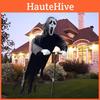 Halloween Ghostface Scarecrow Horror Decor For Scary Scream Fun Indoors And Outdoors