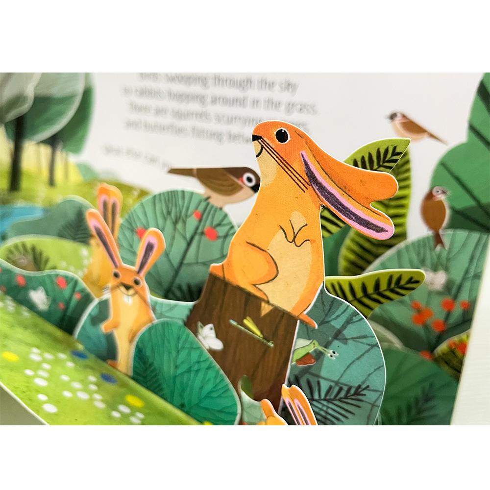 Kids Pop Up 3D Flap Picture English Books Fairy Tales Bedtime Reading Book Enlighten Learning Toy Children Gift Montessori