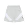 Lining Solid Color Letter Print Drawstring Casual Shorts Men Bottoms Gray AAPS237-1