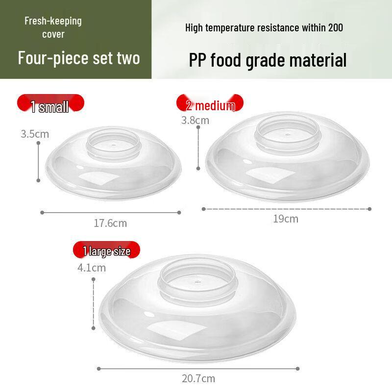 PP5 Food Grade Microwave Splatter Cover