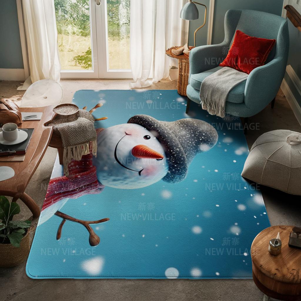 

Ковер у входа в дом Домашний коврик у двери Гостиная Ванная Комната Ноги ванная комната Нескользящие коврики с водопоглощением для ванной Счастливого Рождества зима 400mmx600mm