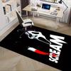 Scream, Ghostface, Knife Office Carpet Soft Polyester Entrance Carpet Washable Non slip Machine Wash