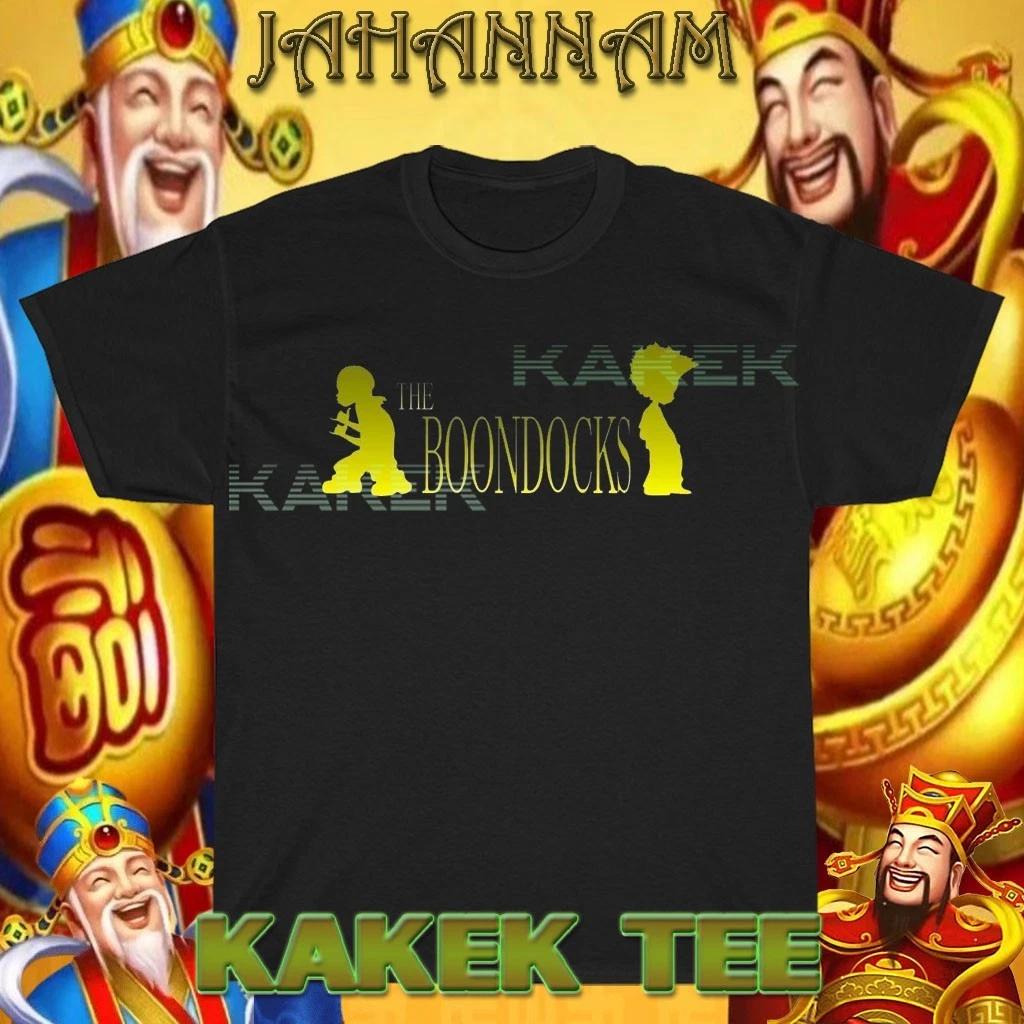 

New Shirt The Boondocks Logo USA T shirt Funny Size S to 5XL M