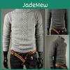 Mens Fall Thickened Winter And Turtleneck Sweater Pullover Knitted Longsleeved Embroidered Sweater