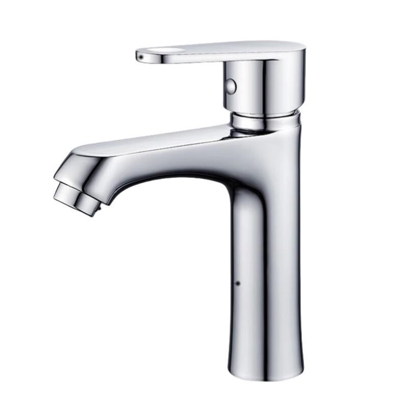 

Single Handle Hot & Cold Basin Faucet