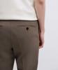 MUSINSA STANDARD Semi-Wide Hidden Banding Slacks [Light Brown]