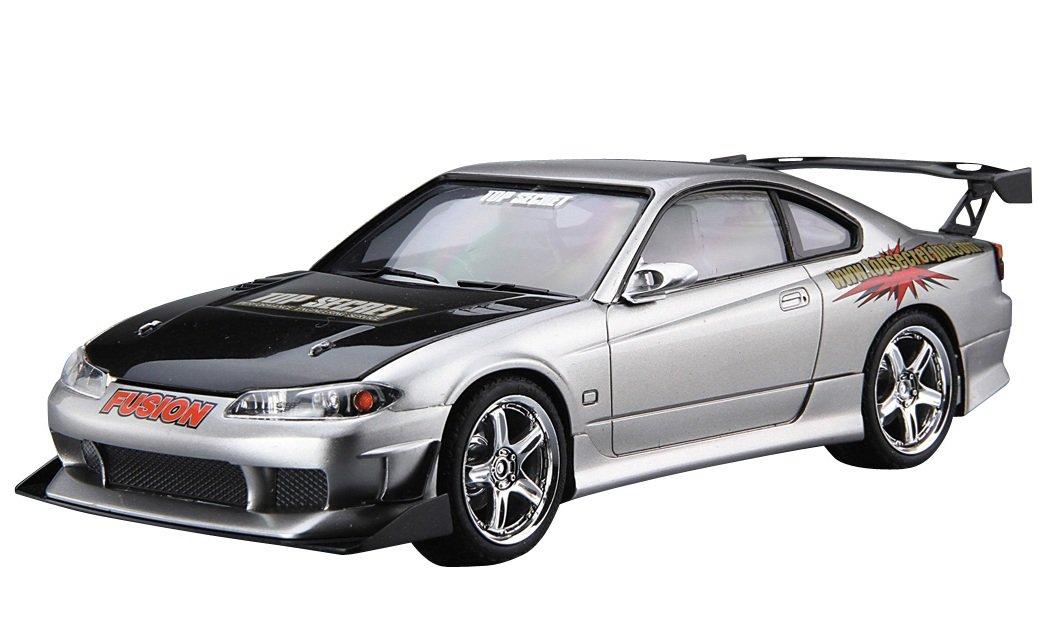 

Aoshima Bunka Kyozaisha The Tuned Car Series Nissan Top Secret S15 Silvia 1999 Plastic Model 1/24 No.24