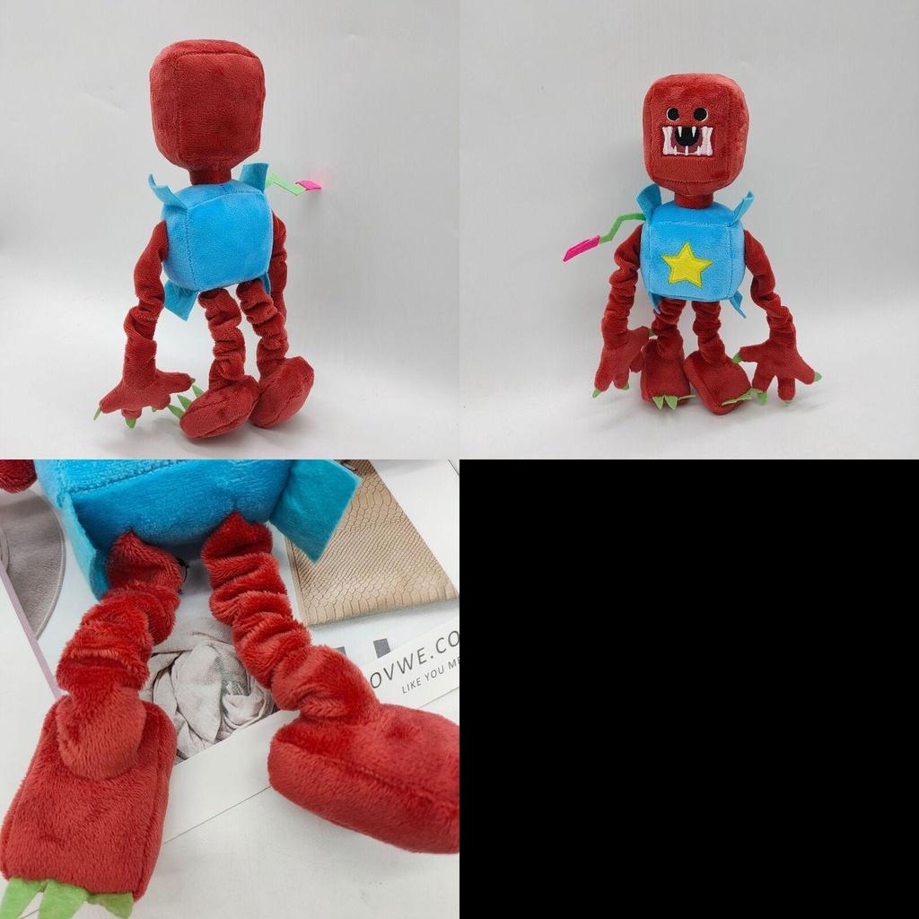 Get Poppy Playtime 3 Boxy Boo Plush Toys Stuffed Animal Doll Kids Xmas Birthday Gift