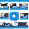 Donut Pillow Hemorrhoid Cushion for Tailbone Pain Relief, Medical Anti-Bedsore Seat Cushion for Pressure Sores, Bedsores, Pregnancy, Disabled &